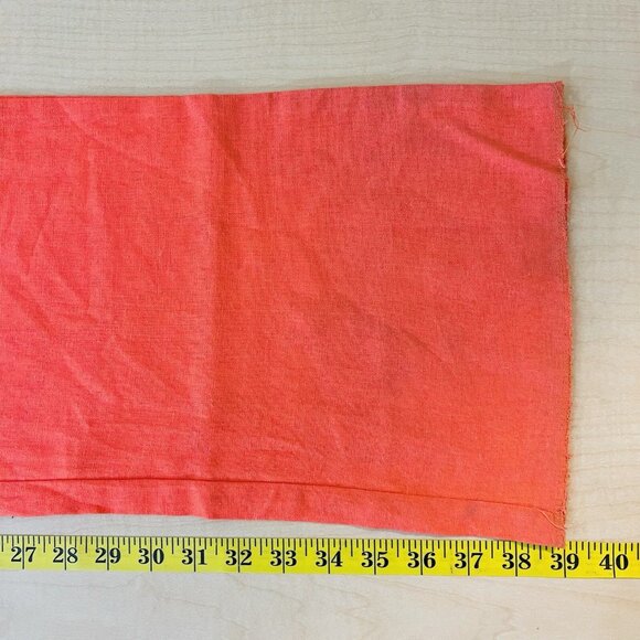 King Size Women Orange Linen Blend Cargo Pant Sz 38 Tall High Rise Straight NWOT - Picture 11 of 12